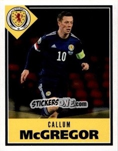 Cromo Callum McGregor - Scotland Official Campaign 2021 n. 23 - Panini