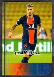 Cromo Leandro Paredes  (en action) - Paris Saint-Germain 50 ans n. 49 - Panini