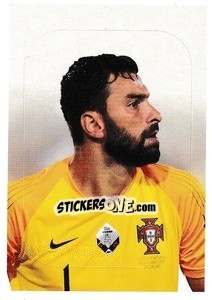 Cromo Rui Patrício - Portugal - Fome de Vencer 2021 n. 2 - Panini