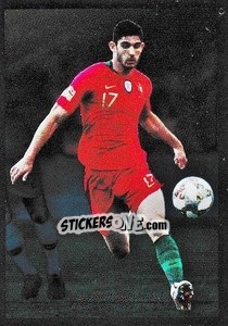 Cromo Gonzalo Guedes - Portugal - Fome de Vencer 2021 n. 10 - Panini