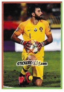 Cromo Rui Patrício - Portugal - Fome de Vencer 2021 n. 13 - Panini