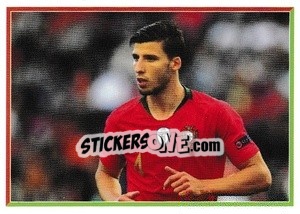 Figurina Rúben Dias - Portugal - Fome de Vencer 2021 n. 24 - Panini