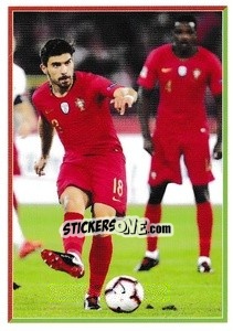 Figurina Rúben Neves - Portugal - Fome de Vencer 2021 n. 44 - Panini