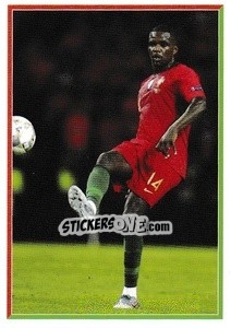 Figurina William Carvalho - Portugal - Fome de Vencer 2021 n. 51 - Panini