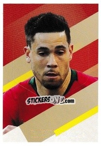 Figurina Raphael Guerreiro - Portugal - Fome de Vencer 2021 n. 68 - Panini