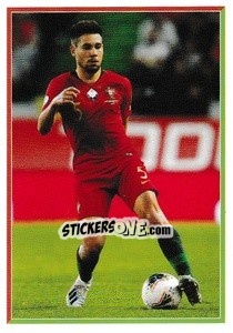 Figurina Raphael Guerreiro - Portugal - Fome de Vencer 2021 n. 71 - Panini