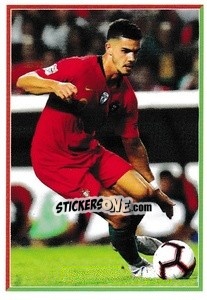 Figurina André Silva - Portugal - Fome de Vencer 2021 n. 98 - Panini