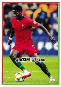 Cromo Rafael Leao - Portugal - Fome de Vencer 2021 n. 102 - Panini