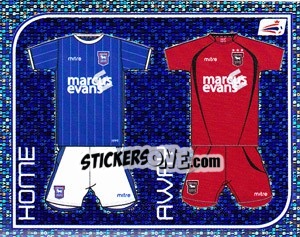 Cromo Ipswich Town Kits - Coca-Cola Championship 2008-2009 n. 248 - Panini