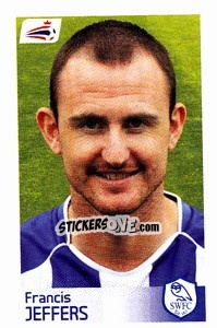 Cromo Francis Jeffers - Coca-Cola Championship 2008-2009 n. 444 - Panini