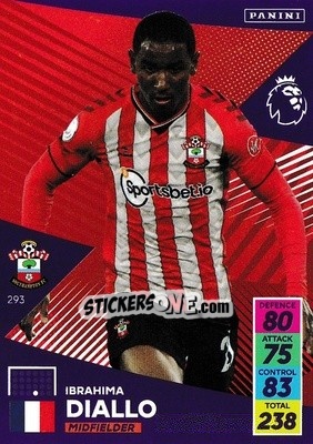 Sticker Ibrahima Diallo - English Premier League 2021-2022. Adrenalyn XL n. 293 - Panini