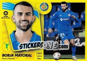 Figurina Borja Mayoral - Liga Spagnola 2021-2022 n. M23 - Colecciones ESTE