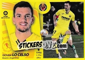 Cromo Giovani Lo Celso - Liga Spagnola 2021-2022 n. M39 - Colecciones ESTE
