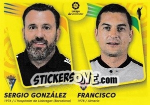 Cromo Sergio González / Francisco - Liga Spagnola 2021-2022 n. M41 - Colecciones ESTE
