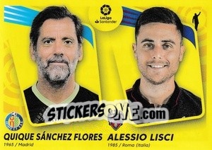 Cromo Quique Sánchez Flores / Alessio Lisci - Liga Spagnola 2021-2022 n. M42 - Colecciones ESTE
