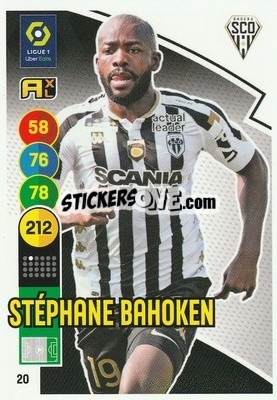 Cromo Stéphane Bahoken - FOOT 2021-2022. Adrenalyn XL n. 20 - Panini