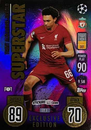 Figurina Trent Alexander-Arnold - UEFA Champions League & Europa League 2021-2022. Match Attax n. SUP3 - Topps
