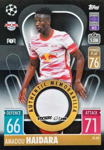 Cromo Amadou Haidara - UEFA Champions League & Europa League 2021-2022. Match Attax n. JR-AH - Topps