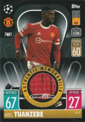 Cromo Axel Tuanzebe - UEFA Champions League & Europa League 2021-2022. Match Attax n. JR-AT - Topps