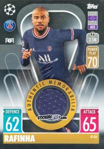 Figurina Rafinha - UEFA Champions League & Europa League 2021-2022. Match Attax n. JR-RA - Topps