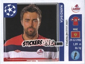 Figurina Marko Baša - UEFA Champions League 2011-2012 n. 111 - Panini