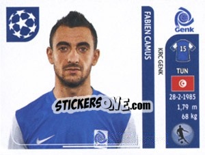 Cromo Fabien Camus - UEFA Champions League 2011-2012 n. 337 - Panini