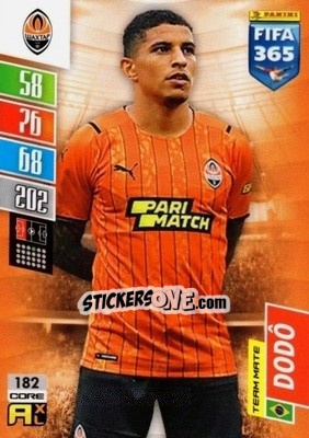 Cromo Dodò - FIFA 365: 2021-2022. Adrenalyn XL n. 182 - Panini