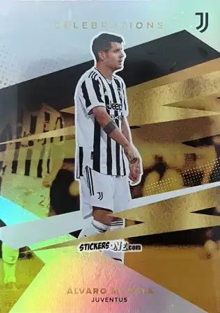 Figurina Álvaro Morata - Juventus 2021-2022 n. 39R - Topps