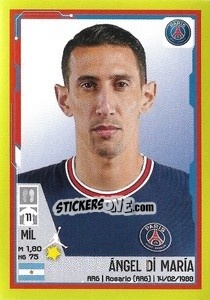 Figurina Angel Di Maria - FOOT 2021-2022 n. 348 - Panini