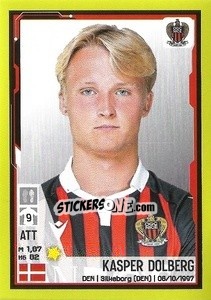 Figurina Kasper Dolberg - FOOT 2021-2022 n. 331 - Panini