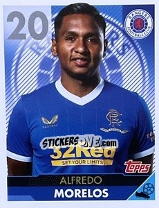 Cromo Alfredo Morelos - Scottish Professional Football League 2021-2022 n. 177 - Topps