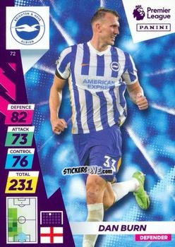 Cromo Dan Burn - English Premier League 2021-2022. Adrenalyn XL Plus n. 72 - Panini