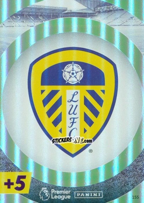 Sticker Leeds United - English Premier League 2021-2022. Adrenalyn XL Plus n. 155 - Panini