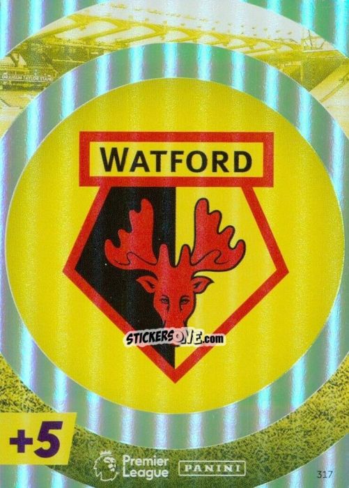 Cromo Watford - English Premier League 2021-2022. Adrenalyn XL Plus n. 317 - Panini