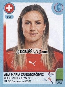 Figurina Ana Maria Crnogorčević - UEFA Women's Euro England 2022 n. 279 - Panini