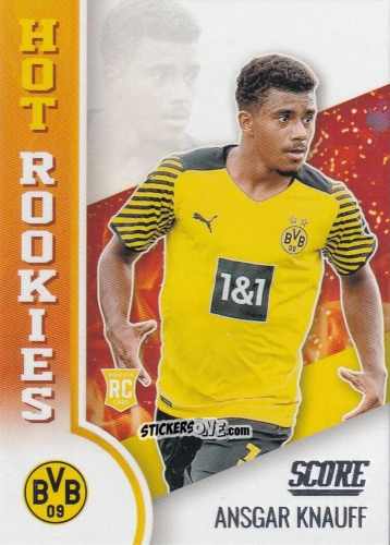 Sticker Ansgar Knauff - Score FIFA 2021-2022 n. HR10 - Panini