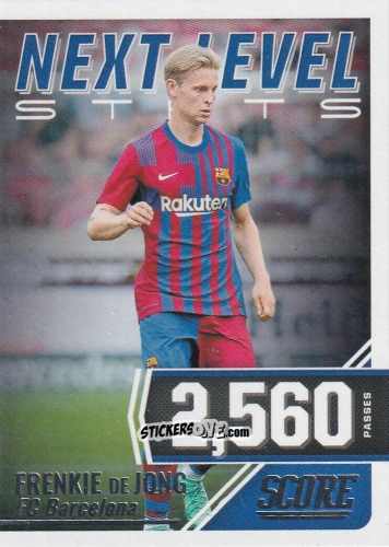 Sticker Frenkie de Jong - Score FIFA 2021-2022 n. NLS3 - Panini