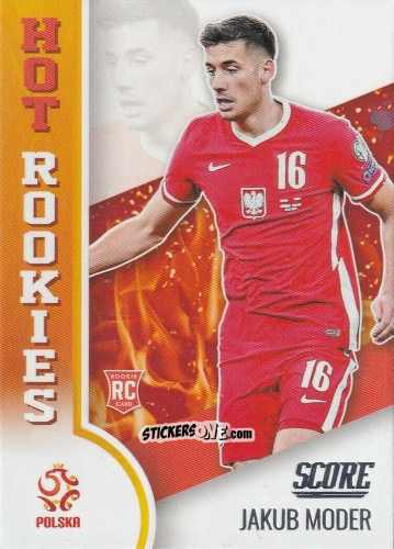 Sticker Jakub Moder - Score FIFA 2021-2022 n. HR5 - Panini