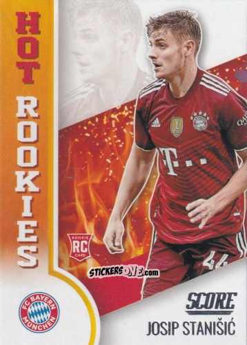 Figurina Josip Stanisic - Score FIFA 2021-2022 n. HR1 - Panini