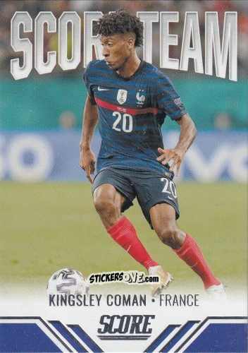 Sticker Kingsley Coman - Score FIFA 2021-2022 n. ST13 - Panini