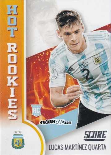 Cromo Lucas Martinez Quarta - Score FIFA 2021-2022 n. HR13 - Panini