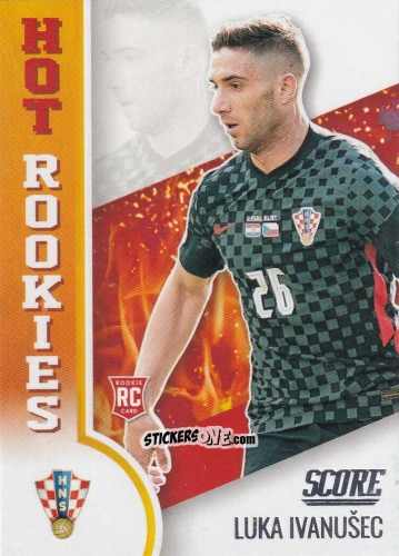 Sticker Luka Ivanusec - Score FIFA 2021-2022 n. HR2 - Panini