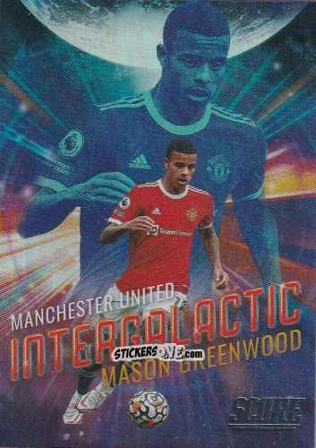 Figurina Mason Greenwood - Score FIFA 2021-2022 n. IG9 - Panini
