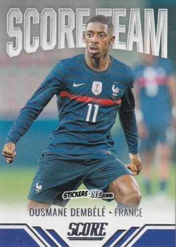 Figurina Ousmane Dembele - Score FIFA 2021-2022 n. ST22 - Panini