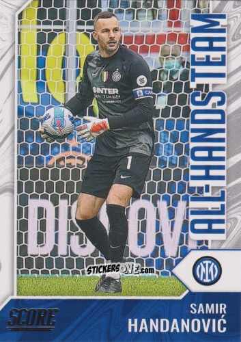 Figurina Samir Handanovic - Score FIFA 2021-2022 n. AHT5 - Panini