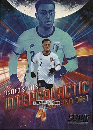 Cromo Sergino Dest - Score FIFA 2021-2022 n. IG8 - Panini