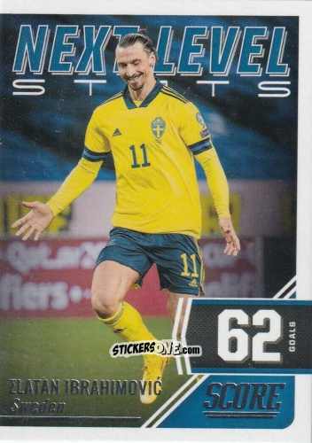 Figurina Zlatan Ibrahimovic - Score FIFA 2021-2022 n. NLS10 - Panini
