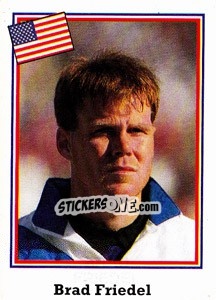 Figurina Brad Friedel - World Cup USA 1994 n. 11 - Euroflash