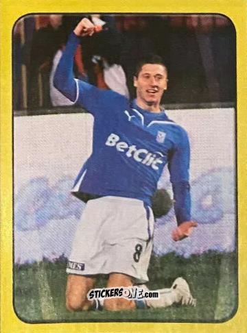 Sticker Robert Lewandowski - Ekstraklasa 2010-2011 n. 8 - Panini
