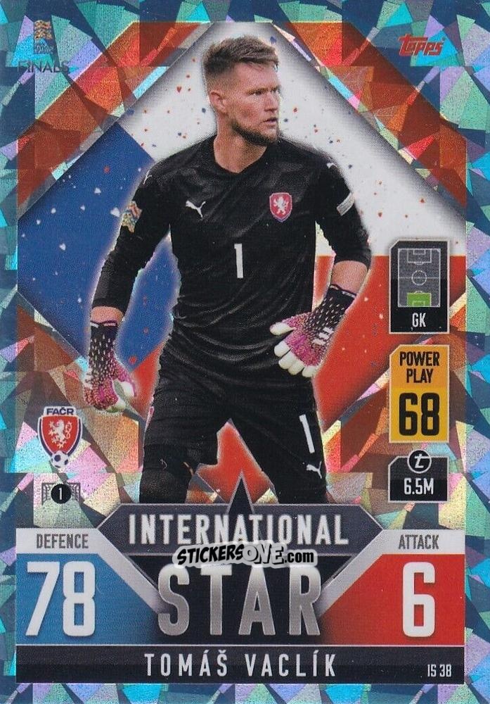 Cromo Tomáš Vaclík - The Road To Uefa Nations League Finals 2022-2023. Match Attax 101 n. IS38b - Topps